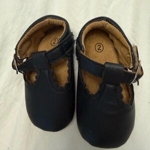 Classic Black Kids Shoes